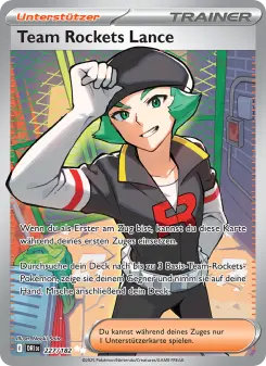 Pokémon-Karte Team Rockets Lance 227/182