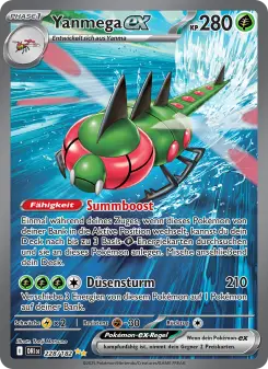 Pokémon-Karte Yanmega-ex 228/182
