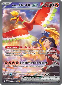 Pokémon-Karte Klarins Ho-Oh-ex 230/182