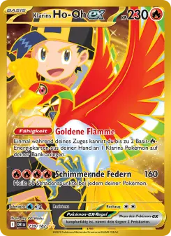 Pokémon-Karte Klarins Ho-Oh-ex 239/182