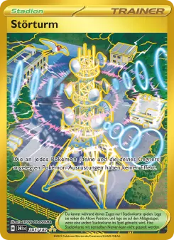 Pokémon-Karte Störturm 243/182