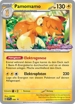 Pokémon-Karte Pamomamo 006/225