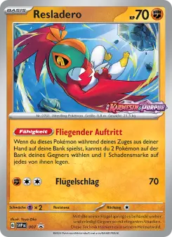 Pokémon-Karte Resladero 007/225