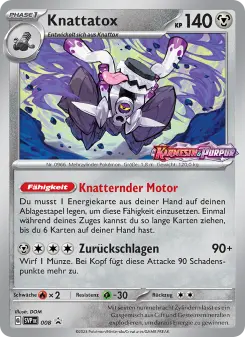 Pokémon-Karte Knattatox 008/225