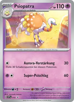 Pokémon-Karte Psiopatra 010/225