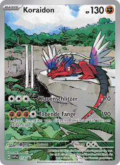 Pokémon-Karte Koraidon 014/225