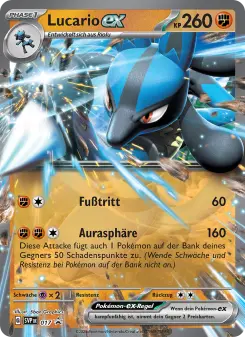 Pokémon-Karte Lucario-ex 017/225