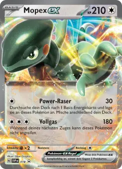 Pokémon-Karte Mopex-ex 018/225