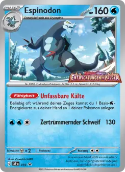 Pokémon-Karte Espinodon 019/225