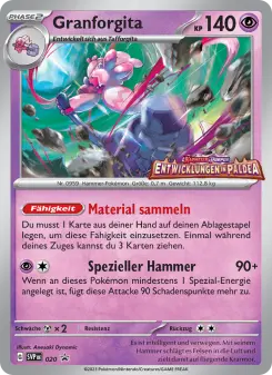 Pokémon-Karte Granforgita 020/225