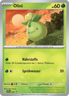 Pokémon-Karte Olini 023/225