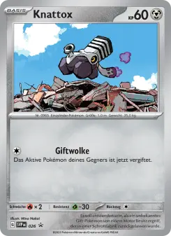 Pokémon-Karte Knattox 026/225