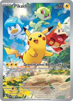 Pokémon-Karte Pikachu 027/225