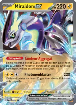 Pokémon-Karte Miraidon-ex 028/225