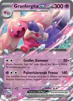 Pokémon-Karte Granforgita-ex 031/225