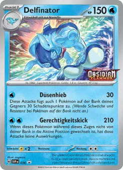 Pokémon-Karte Delfinator 036/225