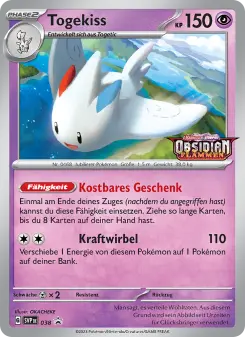 Pokémon-Karte Togekiss 038/225