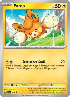 Pokémon-Karte Pamo 040/225