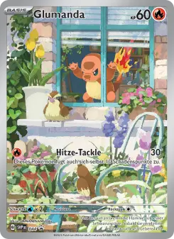 Pokémon-Karte Glumanda 044/225