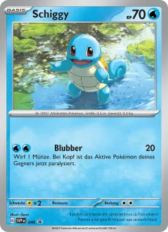 Pokémon-Karte Schiggy 048/225