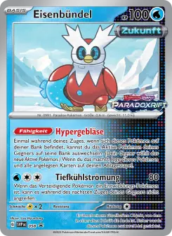 Pokémon-Karte Eisenbündel 058/225