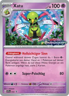 Pokémon-Karte Xatu 059/225