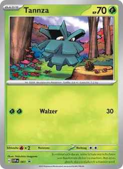 Pokémon-Karte Tannza 061/225