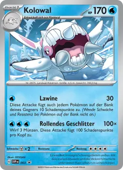 Pokémon-Karte Kolowal 063/225