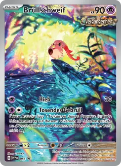 Pokémon-Karte Brüllschweif 065/225