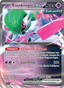 Pokémon-Karte Eisenkrieger-ex 068/225