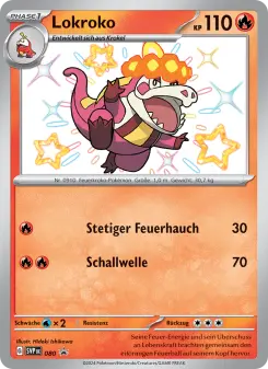 Pokémon-Karte Lokroko 080/225