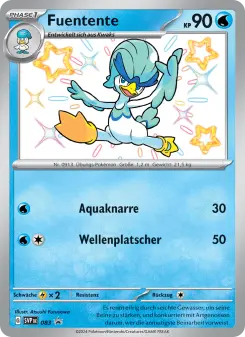 Pokémon-Karte Fuentente 083/225