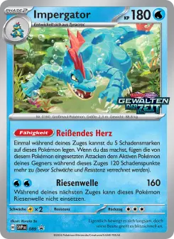 Pokémon-Karte Impergator 089/225