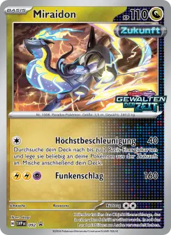 Pokémon-Karte Miraidon 092/225