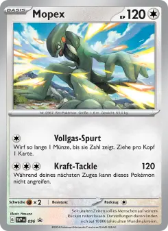 Pokémon-Karte Mopex 096/225