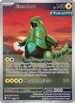 Pokémon-Karte Eisendorn 098/225