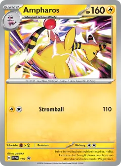 Pokémon-Karte Ampharos 109/225