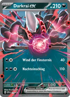 Pokémon-Karte Darkrai-ex 110/225