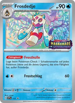 Pokémon-Karte Frosdedje 117/225