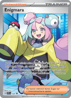 Pokémon-Karte Enigmara 124/225