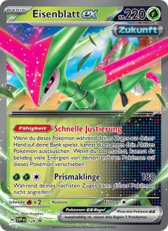 Pokémon-Karte Eisenblatt-ex 128/225