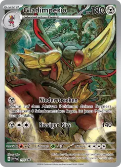Pokémon-Karte Gladimperio 130/225