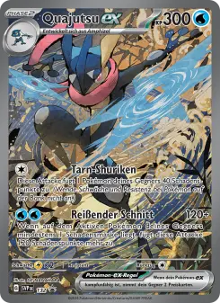Pokémon-Karte Quajutsu-ex 132/225