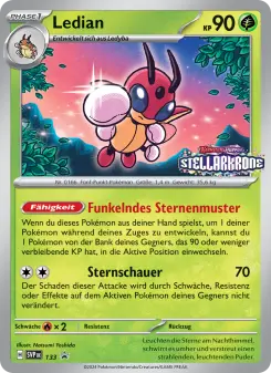 Pokémon-Karte Ledian 133/225