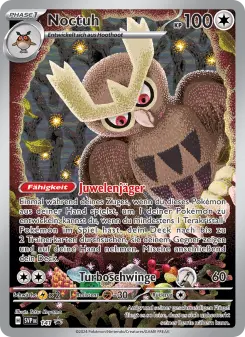 Pokémon-Karte Noctuh 141/225
