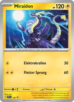 Pokémon-Karte Miraidon 148/225