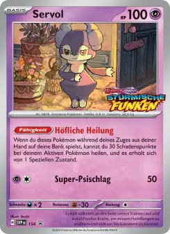 Pokémon-Karte Servol 154/225