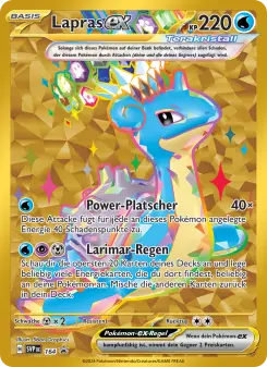 Pokémon-Karte Lapras-ex 164/225