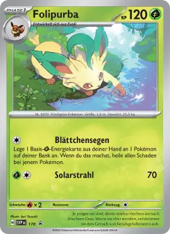 Pokémon-Karte Folipurba 170/225