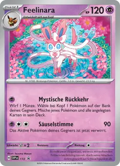 Pokémon-Karte Feelinara 172/225